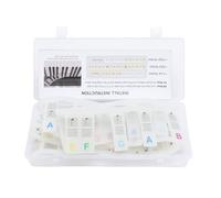Fockety Pegatina de Teclado de Piano Extraíble, Luminosa 88 Teclas de Tamaño Completo Las Etiquetas Reutilizables de Silicona Vienen con Caja, Pegatinas de Teclas de Piano para (COLOR)