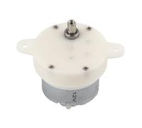 Fockety Pequeña Caja de Engranajes Plástica del Motor Adaptado 12V con la Operación de Poco Ruido para los Dispositivos Elegantes, Robots, DTY