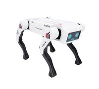 Fockety Perro Robot, Control Remoto programable con 30 acciones y comandos de Voz, diseño Seguro y Duradero, Mascota Robot interactiva Recargable para niños, batería integrada 1200mAh