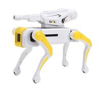 Fockety Perro Robot Inteligente, Juguete Stem Programable con Control de Voz Interactivo, Más de 30 Acciones Realistas y Altavoz, para Niños y Niñas de 6 a 12 Años