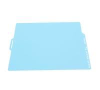 Fockety Placa de Construcción en Frío, Placa de Construcción de Baja Temperatura de 257x257 Mm para PLA PETG con Lecho de Lámina Texturizada de Doble Cara de Acero con Resorte para Lab P1P P1S A1