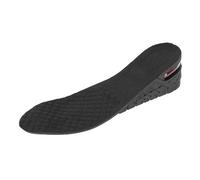 Fockety Plantillas de Cuatro Capas para Aumentar la, Plantillas para Levantar el Talón con Absorción de Impactos, Unisex, Adecuadas para el Trabajo y los Deportes, Material de Terciopelo (3 capas)