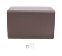 Fockety Portarrollos de Papel Higiénico de Aleación de Aluminio con Estante para Teléfono, 1 Unidad, para Baño
