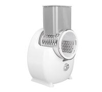 Fockety Rallador de Queso Eléctrico, Acero Inoxidable A Pilas Trituradora Cortadora Eléctrica Trituradore de Queso Rallador Eléctrico, Mácina para Hacer Ensaladas para Frutas Verduras Verduras