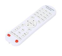 Fockety Reemplazo de Control Remoto para el Material de ABS Portátil Controlador Blanco de hasta 10 M de Distancia para la Enseñanza del Aula