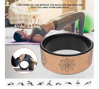 Fockety Rueda de Yoga Flexible, Círculos, Herramienta de Entrenamiento de Espalda para Gimnasio, Rueda de Ejercicios de Yoga de Alta Resistencia a la Compresión para Entusiastas del, Anillo (anillo