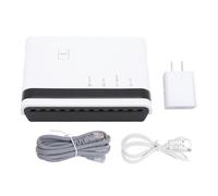 Fockety Servidor de Impresión Inalámbrico, Puente LAN de 10/100Mbps Compartido, Servicio de Impresión de Red USB 2.0,Conversión de Impresora con Cable a Red Inalámbrica WiFi Ethernet (Enchufe de