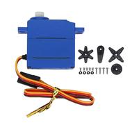 Fockety Servo RC, PDI HV2305HB 23g 25KG Servo de Dirección de Engranaje Metálico de Alto par, Servomotores Digitales a Prueba de Lluvia No Programables para RC Car Robot Boat Helicopter