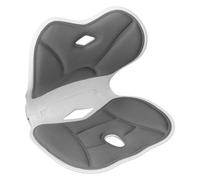 Fockety Silla Correctora de Postura, Respaldo Ergonómico Plegable y Soporte Lumbar para una Buena Corrección de la Postura, Silla Correctora de Postura con Soporte Lumbar para (Silver)
