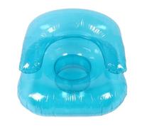 Fockety Sofá de Aire Portátil, sofá Inflable Ergonómico, Colchón de Tumbonas de Aire de Campamento Transparente de PVC para Adultos Picnics de Viajes en la Playa del Patio Trasero,