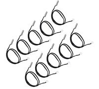 Fockety Sonda del Sensor de Temperatura Termistor de Alto Rendimiento Juego de 10 Piezas para Control de Temperatura Constante Automatización de la Oficina en el Hogar del Automóvil (10K B3950)