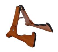 Fockety Soporte de Guitarra, Soporte de Guitarra Eléctrica Plegable Portátil, una Construcción Sólida de Construcción Sólida Bambusoideae Piso para la Guitarra Eléctrica de la Guitarra