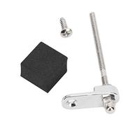 Fockety Soporte de Montaje para Golpeador de Mandolina de Alta Calidad para Guitarra, Reemplazo Perfecto para Músicos, Aleación Plateada
