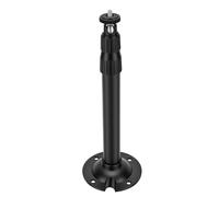 Fockety Soporte de Techo y Pared para proyector, Soporte Ajustable 3 en 1 con rotación de 360°, inclinación de 90° y Correa para gestión de Cables, Ideal para el hogar la Oficina.