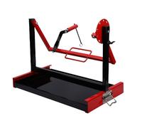 Fockety Soporte para Motor de Motocicleta, Ajustable y Giratorio, para Motores Verticales monocilíndricos de 2 y 4 Tiempos, Mesa elevadora compacta para Motocicleta, fácil de Montar