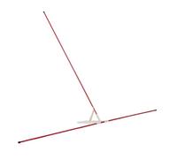 Fockety Soporte para Palo de alineación de Golf con Placa Angular, Ayuda Profesional para el Entrenamiento de Golf para el Plano y la trayectoria del Swing, puntería y Putting