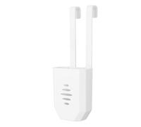 Fockety Soporte para Tableta de Limpieza de Tanque de Inodoro, Portador de Limpiador de Inodoro Colgante de ABS con Gancho Ajustable, Evita la Acumulación de Residuos (WHITE)