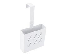 Fockety Soporte para Tableta de Limpieza de Tanque de Inodoro, Soporte para Limpiador de Tanque de Inodoro Colgante de Acero Inoxidable, Soporte para Tableta de Limpieza de Tanque de