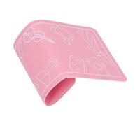 Fockety Soporte para Teléfono de Avión, Soporte Plegable para Teléfono Celular de 8 Pulgadas, Soporte Flexible para Tableta para Cama, Escritorio, Oficina, Accesorios para Teléfono (Pink)