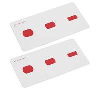 Fockety Strabismus Mejora las Tarjetas de Sentido Visual Tarjetas de Entrenamiento de Ambliopía para Ejercicio Ocular, 2pcs