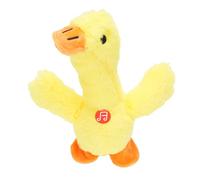 Fockety Talking Dancing Duck, Lindas Canciones Musicales Interactivas Que Cantan Peluche para Bebés, Regalos Animados de Iluminación de Juguetes Divertidos para Niños Pequeños