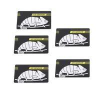 Fockety Tarjeta de Prueba UV Reutilizable Medición Rápida para el Sensor UVB de Reptil 5 PCS Tarjeta Indicadora Púrpura para la Lámpara de Calentamiento Probador UVB, Sensor UV Fotocrómico de Prueba