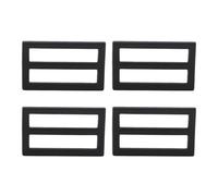 Fockety Tri Glide Slide, 10 Piezas de Hebillas de Correas Cuadradas de Aleación de Zinc, Hebilla de Triple Deslizamiento, Accesorios de Hardware para Bolsas para Hacer Cinturones,