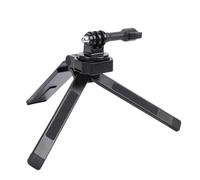 Fockety Trípode Magnético Plegable, Mini Trípode de Mesa Universal de Aluminio con ángulo Ajustable de 250° e Imanes Incorporados, para Cámaras de Bolsillo y de Acción