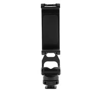 Fockety Trípode para teléfono con Doble Zapata fría, Rosca de 1/4", rotación de 360° y Zapata Ajustable para Mejorar la fotografía móvil.