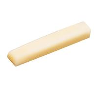 Fockety Tuercas para Guitarra Acústica sin Blanquear, Material de Hueso Real, Mejor Tono, 1,7 X 0,4 X 0,2 Pulgadas, para Entusiastas e Intérpretes de la Guitarra