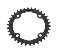 Fockety Ultimate Chain Retention 32/34/36/38T BCD 104 Anillo de Cadena de Manivela de Bicicleta de Montaña, Reduce la Fricción y el Ruido, Se Adapta Al Patrón de Pernos de 104mm (38T)