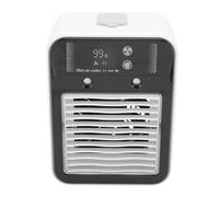 Fockety Ventilador de Aire Acondicionadores Portátiles, Enfriador de Aire Evaporativo de Pantalla Táctil de bajo Ruido, Ventilador de Enfriamiento de Escritorio de Escritorio Mini