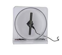 Fockety Ventilador holográfico 3D de 5,5 Pulgadas con Control por aplicación y 128 LED, proyector holográfico con resolución de 2000 x 128 para Publicidad, Negocios, Halloween