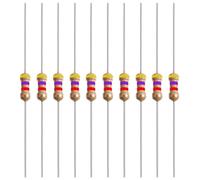 FOCMKEAS 40 resistencias fijas individuales de película de carbono de 4,7 K ohmios, tolerancia de 2 W ± 5 %, resistencias de película de carbono para electrónica de bricolaje, proyectos Arduino y