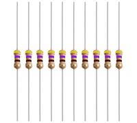 FOCMKEAS 40 resistencias fijas individuales de película de carbono de 470 ohmios, 2 W ± 5 % de tolerancia, resistencias de película de carbono, resistencia fija única para electrónica de bricolaje