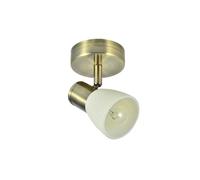 Fabrilamp foco dorado para baño modelo cholo 1xe14