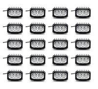 FOCO 2 CREE LED 30W 12/24V SPOT 3000LM (20)