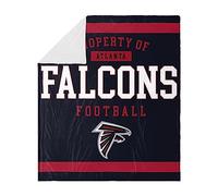 Foco Atlanta Falcons NFL Team Property of Sherpa Fleece Blanket