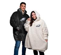 FOCO Big Logo Hoodeez Philadelphia Eagles NFL-Sudadera Reversible con Logotipo Grande, Unisex, Color del Equipo, Talla única