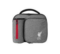 FOCO Bolsa de almuerzo gris con soporte para botellas del Liverpool FC con licencia oficial