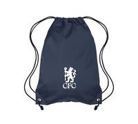 FOCO Bolsa de gimnasio con cordón azul con licencia oficial del Chelsea FC