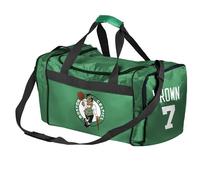 FOCO - Bolsa de gimnasio con licencia oficial de la NBA para equipos y jugadores, Jaylen Brown - Boston Celtics, Bolsa de lona