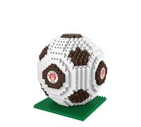 FOCO BRXLZ - Juego de construcción 3D, en forma de balón de fútbol del FC St Pauli, licencia oficial, a partir de 12 años
