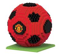 FOCO BRXLZ Manchester United FC Football Premier League Championship Logo Team Building Set 3D Construction Toy