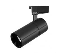 Foco carril 20w 6000k anzo negro 1800lm 36º orientable 330º regx18x6