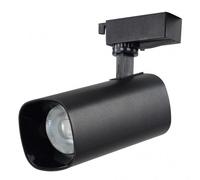 Foco carril 30w 4000k alfil negro 2700lm 36º orientable 330º regx19x