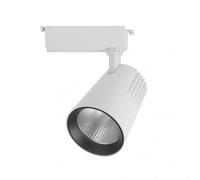 Foco carril 30w 4000k telma blanco 2700lm 36º orientable 330º regx19