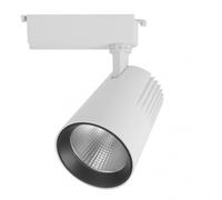 Foco carril 40w 6000k telma blanco 3600lm 36º orientable 330º regx21