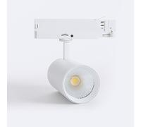 LEDKIA LIGHTING Foco Carril LED Trifásico 40W Carlo Blanco 6000K Blanco Frío