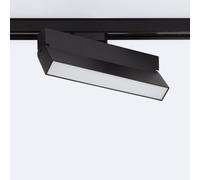 Foco Carril Lineal LED Monofásico 24W Regulable CCT Seleccionable Elegant Negro